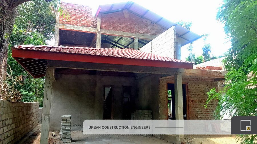 Construction of Residential Building at Aluthwatta - Digana