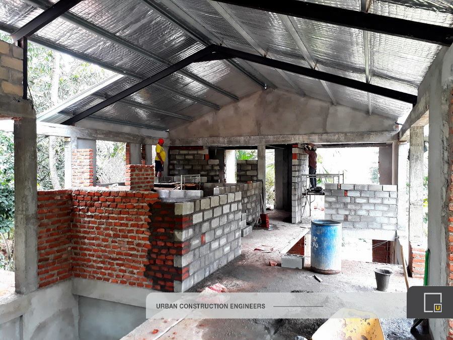 Construction of Residential Building at Aluthwatta - Digana