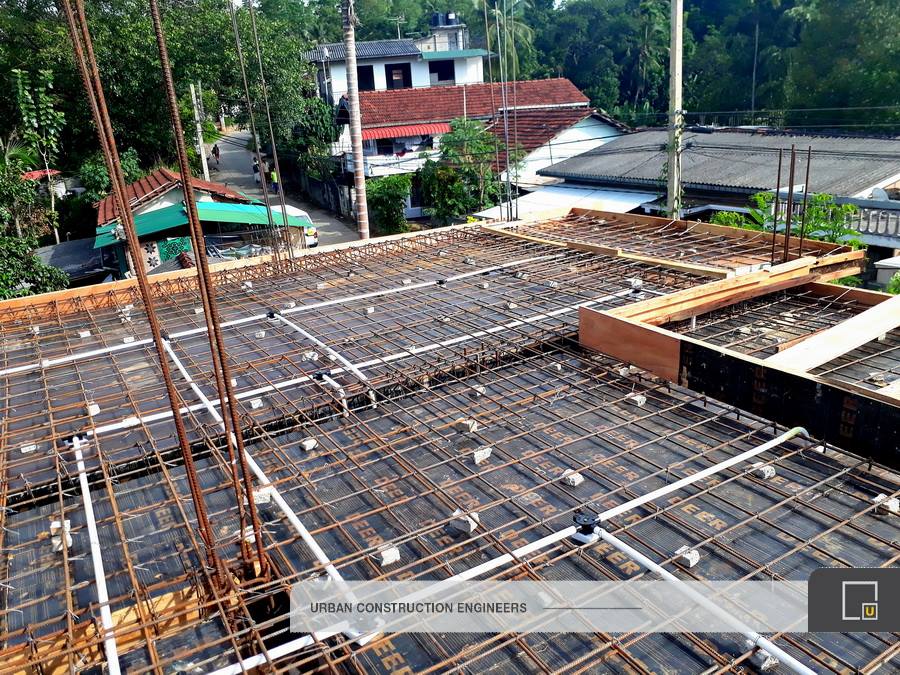 Construction of Residential Building at Kurunduwaththa - Peradeniya