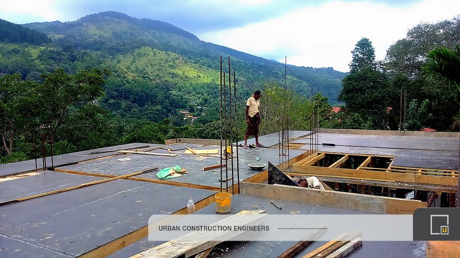 Construction of Residential Building at Kurunduwaththa - Peradeniya